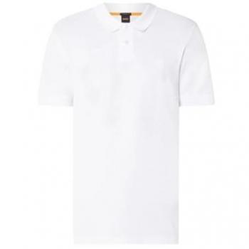 Hugo Boss Men's Short Sleeve Polo in White