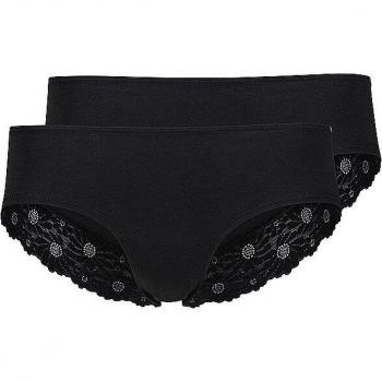 Skiny Panty 2er-Pack mit floraler Spitze, Größe 38