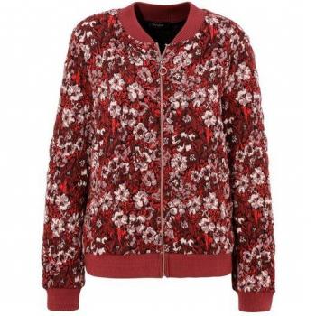 Aniston CASUAL Blouson, florale Akzente