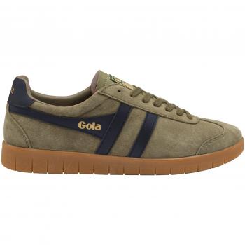 Baskets basses en cuir suédé Gola Hurricane pour hommes