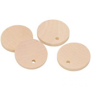 Bricolage Bois 50 – Disques Ronds, Étiquettes et Rappels