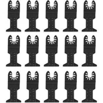 Lames de scie plongeantes 15 pièces 44mm pour outil multitool oscillant