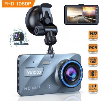 Cámara Dash Cam 4” 1080p: Detección de Movimiento, WDR y Monitoreo Estacionamiento