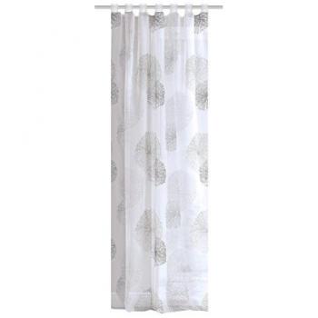 HOME WOHNIDEEN Gardine Home Wohnideen Schlaufenschal Voile Bedruckt Seite, (1 St), Lichtschutz, Stoff
