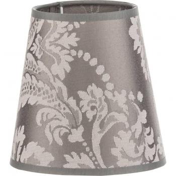 HELAM Malbo E27 Lampshade in Grey, Ø 15 cm