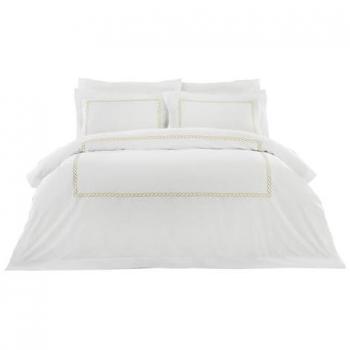 Paoletti Cleopatra 200TC Embroidered Duvet Cover Set