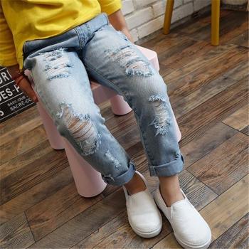Baby Boy & Girl Ripped Jeans
