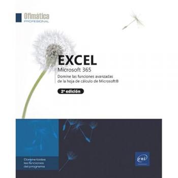 Excel Microsoft 365: Domine las funciones avanzadas con la hoja de cálculo de Microsoft (2ª édition).