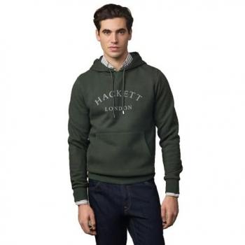 Felpa Heritage Hackett Verde Pastello