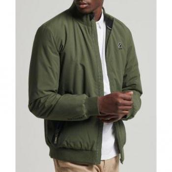 Veste Harrington Superdry Homme Vert Taille XXL