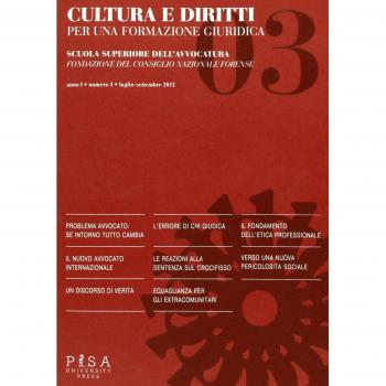 Cultura e diritti. Per una formazione giuridica