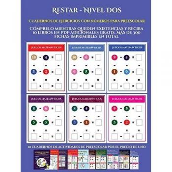Cuadernos de ejercicios con números para preescolar