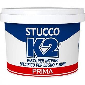 Stucco in Pasta K2 per Interni muro e legno riempitivo 1 Kg