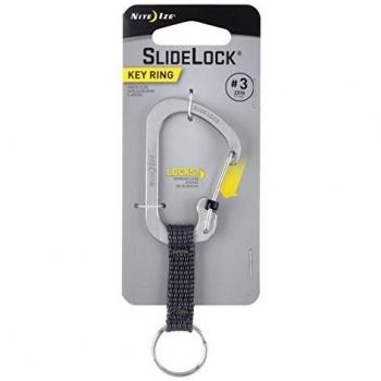 NITE Ize Schlüssel-Karabiner CSLW3-11-R6 1 St. Silber Gr. 3