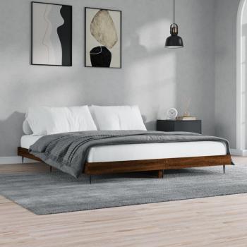 Giroletto in Legno Multistrato 160x200 cm Rovere Marrone