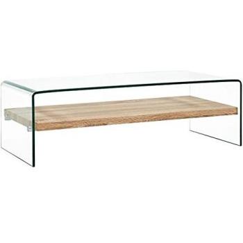 Contemporary Clear Coffee Table 98x45x31 cm