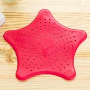 5-Pack Star-Shaped Drain Catchers