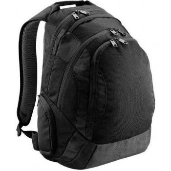 Quadra Vessel Black One Size Laptop Backpack