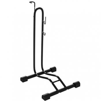 Porte-vélo autoportant en métal
