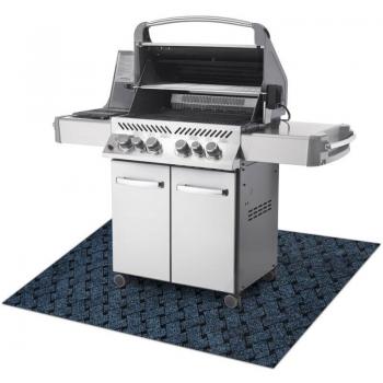 Tapis de sécurité barbecue extérieur Vectra 800 bleu – 140 × 200 cm