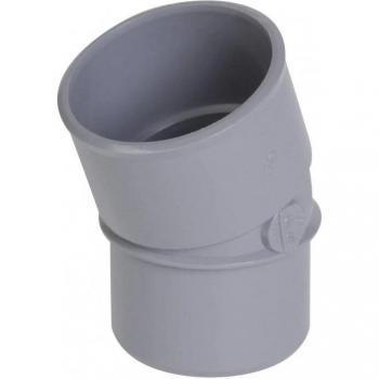 Coude PVC 40 mm, mâle-femelle à 20°