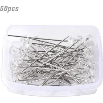 Pin de Empuje Brillante 38MM, Aguja de Posicionamiento con Caja, 50/100 Uds