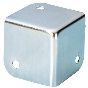 Adam Hall Eckprofil (Fittings, Ecken), 4000 Ecke quadratisch verzinkt 1,5 mm Innenradius