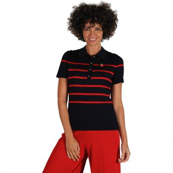 Polo para Mujer NAULOVER 6970B, Azul (Marino 2120)