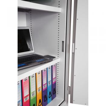 Phoenix Fire Ranger FS1514E Size 4 Electronic Lock Steel White Fireproof Safe