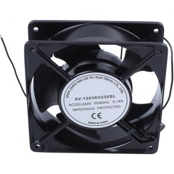 AC Borstelloze Cooler Fan 120mm x 120mm x 38mm, 220V-240V, 0.14A