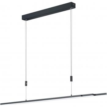 BANKAMP L-lightLINE Anthracite LED Pendant with Sensor