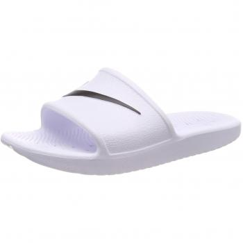 Nike Kawa Shower, Mules Femme, (Blanc/Noir)