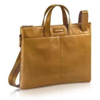 Piquadro Herren‑Messenger in Braun, 1 Stück – 40 cm Laptop­tasche