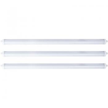 Lampada Industriali 48W IP65 Set Tris – Bianco Neutro 150 × 6,5 × 5,8 cm