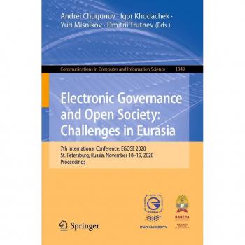 Vitalsource Technologies, Inc. Electronic Governance And Open Society: Challenges In Eurasia