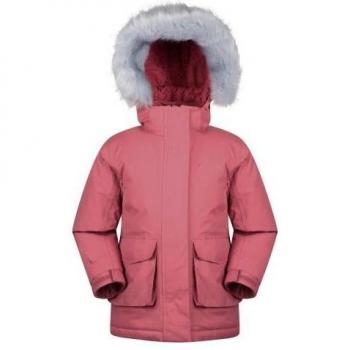 Giacca resistente all'acqua per bambini/ragazzi con logo Ranger di Mountain Warehouse 2-3 Years rosa