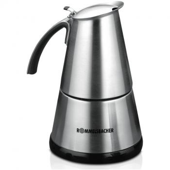 Rommelsbacher Caffè Espresso 4 tazze – Acciaio Inox