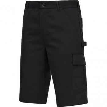 Kurzarbeitshose Nitras Motion Tex Light – Schwarzes Arbeitsoutfit, Gr. 46