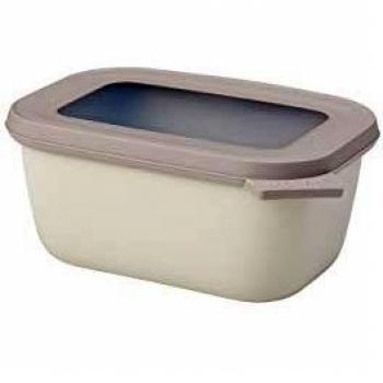Bol multifonction rectangulaire Cirqula 750 ml Nordic White Mepal
