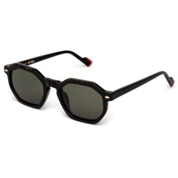 Sting SST520 0700 Black Men’s Modern Frame Eyewear – Size 51