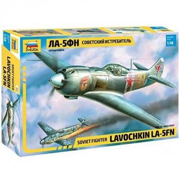 Maquette Avion : Chasseur Soviétique La-5fn-Zvezda