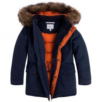 Pepe Jeans Giacca Invernale Robin 10 Anni Blu Scuro