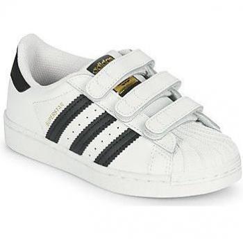 Chaussures Enfant adidas Superstar CF C Blanc Noir