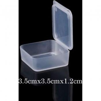 Caja de Organización Transparente: Clips, Tape Washi