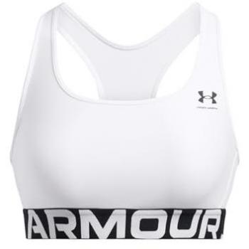 Sutiã Under Armour HeatGear Feminino Branco e Preto