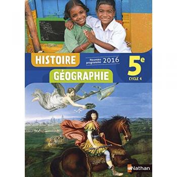 histoire geographie 5e nouveau programme 2016