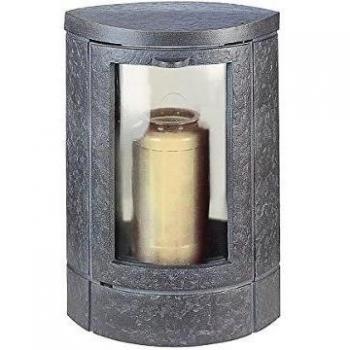 Lámpara Grab Serafinum moderna para urna Chiesa, marrón claro, 29x19x14