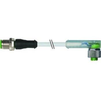 Murr Elektronik Mehrkanalverbindungsleitung + passende Stecker – 5 m – Grau
