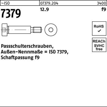Pass-Schulterschraube ISO 7379 M6 x 30mm 12.9 F9