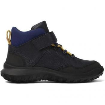 Camper Stivaletti CRCLR in Pelle Blu Marino, EU 34